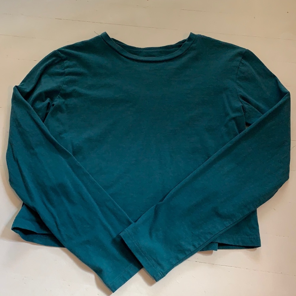 wild fable cropped lone sleeve